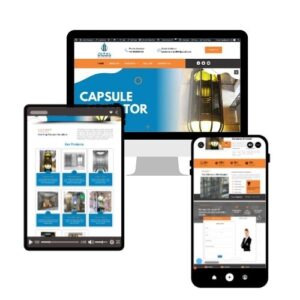 reponsive website design for jahal enterprise